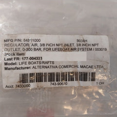 Condor Alternativa Comercial BR801 Oxygen Pressure Regulator 84811000 230 Bar