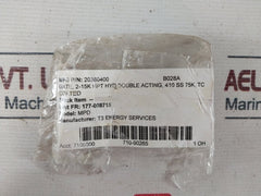 T3 Energy Mpd 20380400 2-15k Hpt Hyd Double Acting Gate Valve