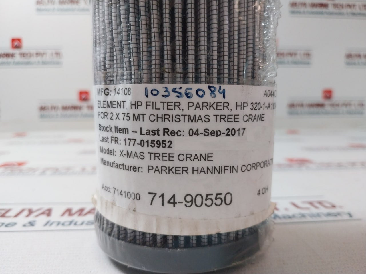 MP Filtri HP3201A10ANP01 High Pressure Filter Element