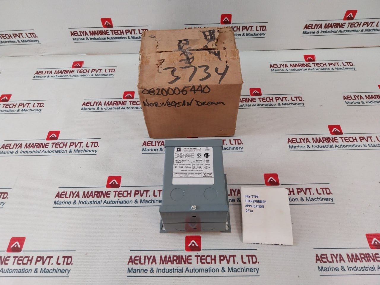 Square D 250SV1B General Purpose Transformer 60 Hz