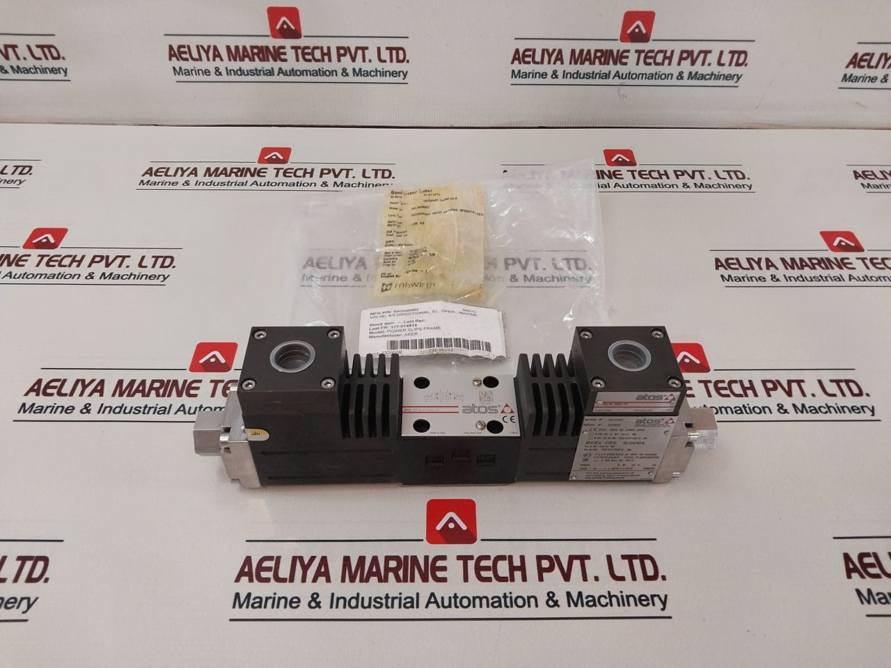 Atos Dha-0713/M 24Dc 25 Hydraulic Solenoid Valve 8W 24V Ip66/67