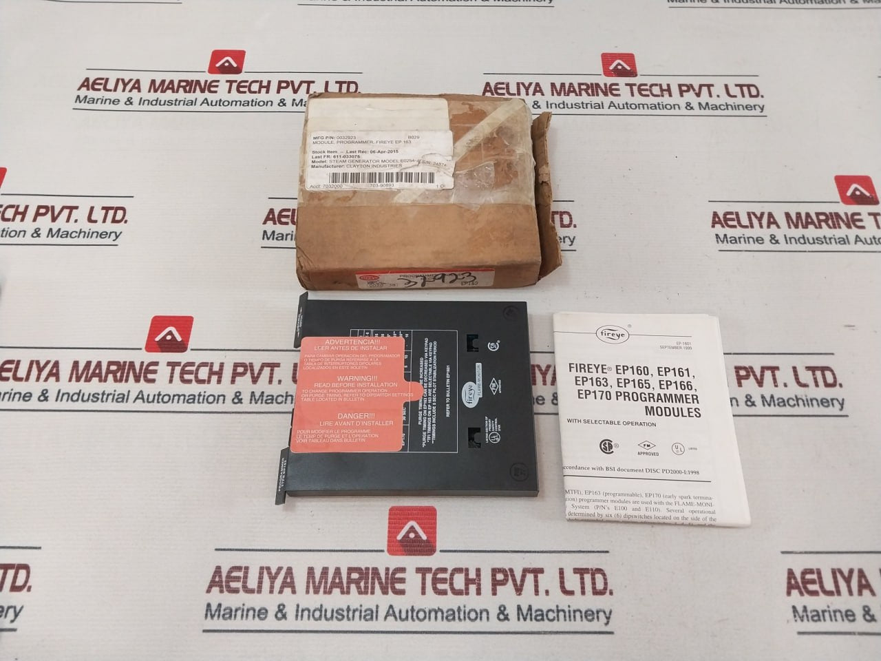 Fireye Ep163 Programmer Module Flame Monitor E0254-2