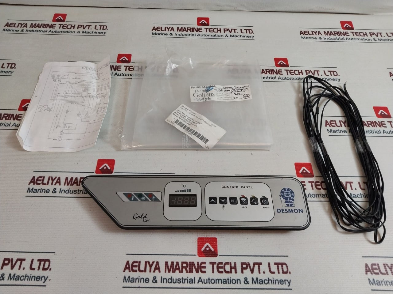 Desmon 80110040 Gold Line Control Panel Temperature Indicator