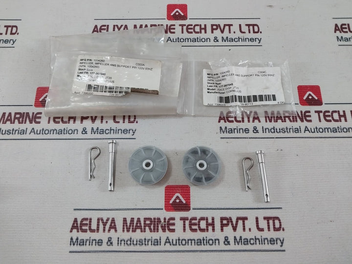 Cornelius 1004260 Impeller Ans Support Pin 120v 60hz