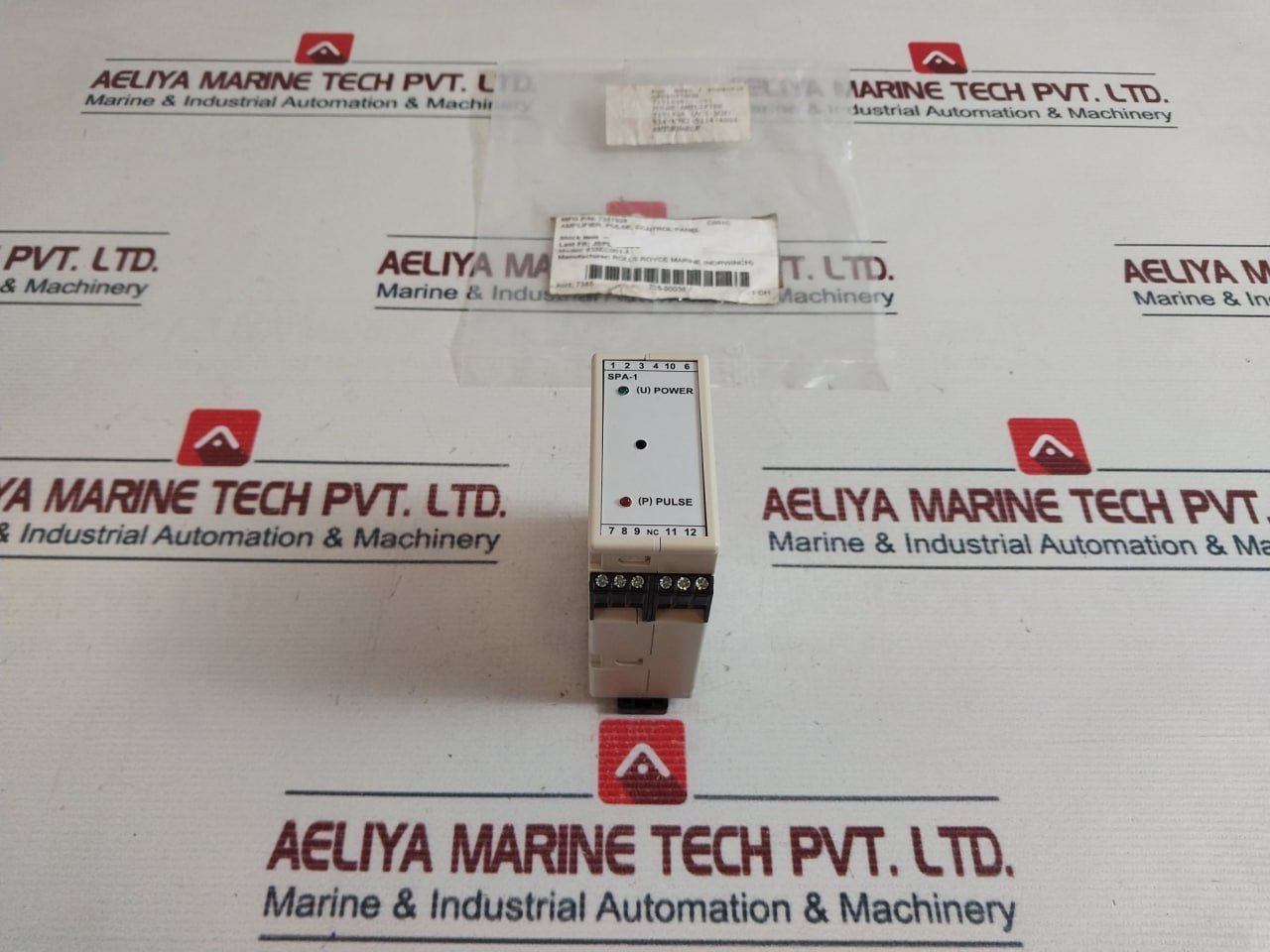 Rolls-royce Spa-1 Pulse Amplifier Control Panel 7351928