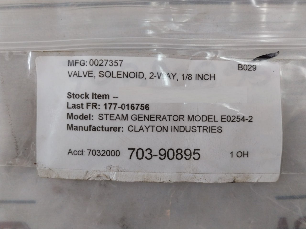 Gc Valves S311Gf02V2Ac9 Solenoid Valve 110/50 Volts 0.110 Amps 8 Watts