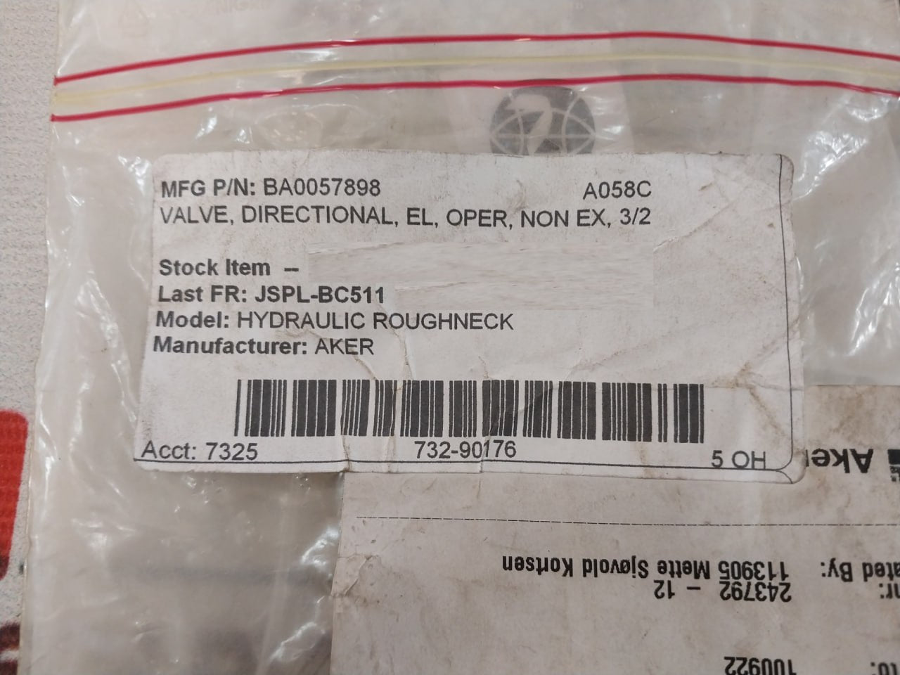 Norgren SPDK/8623 Directional Valve BA0057898