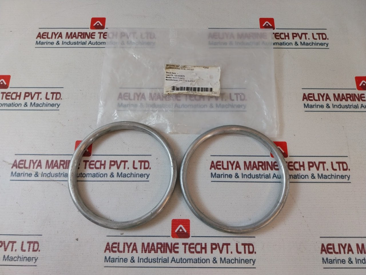K&w R-39 Oval Ring Gasket 316 Sst