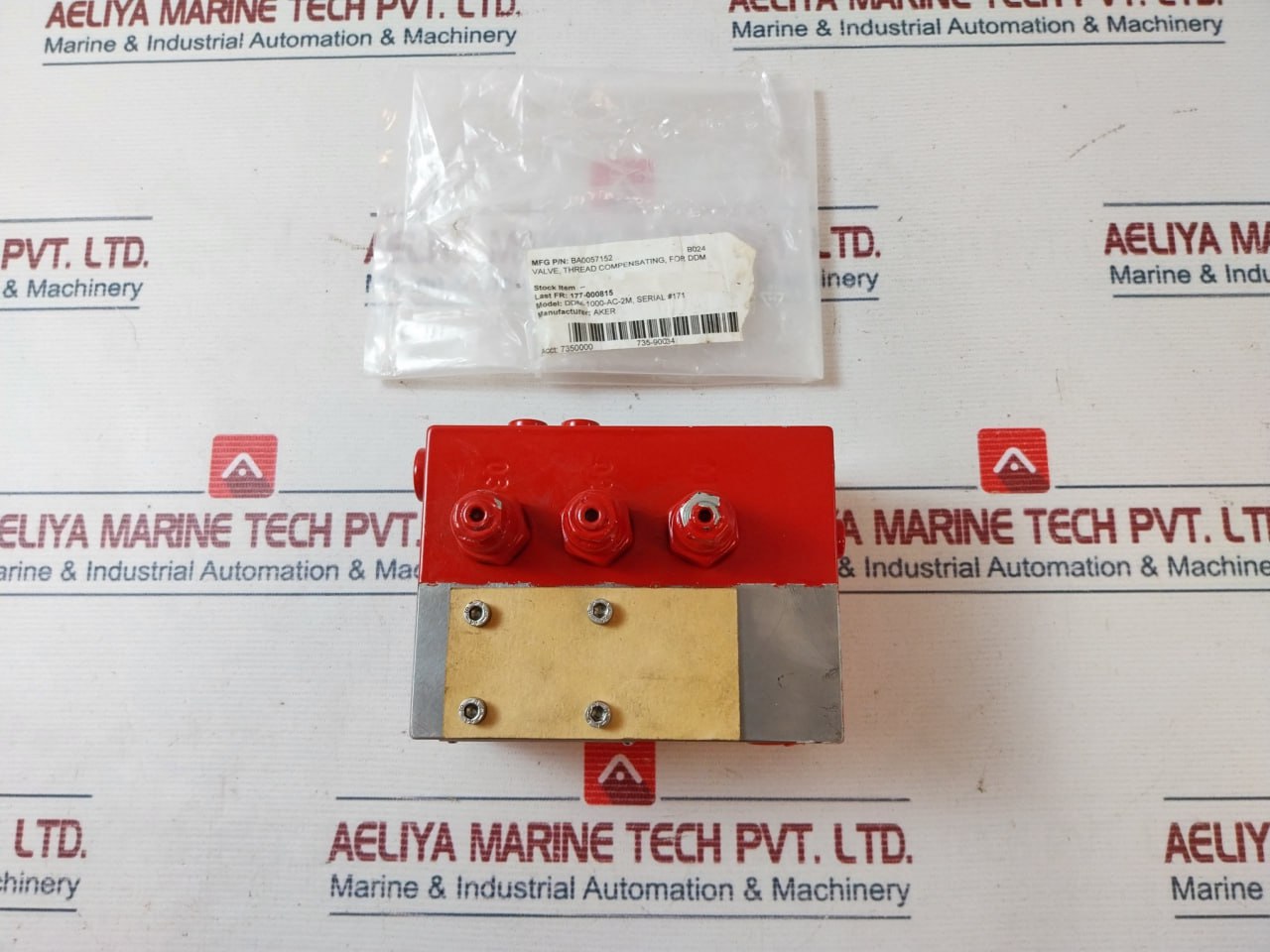 Kongsberg Vb-426090 Hydranor Valve Ddm-1000-ac-2m