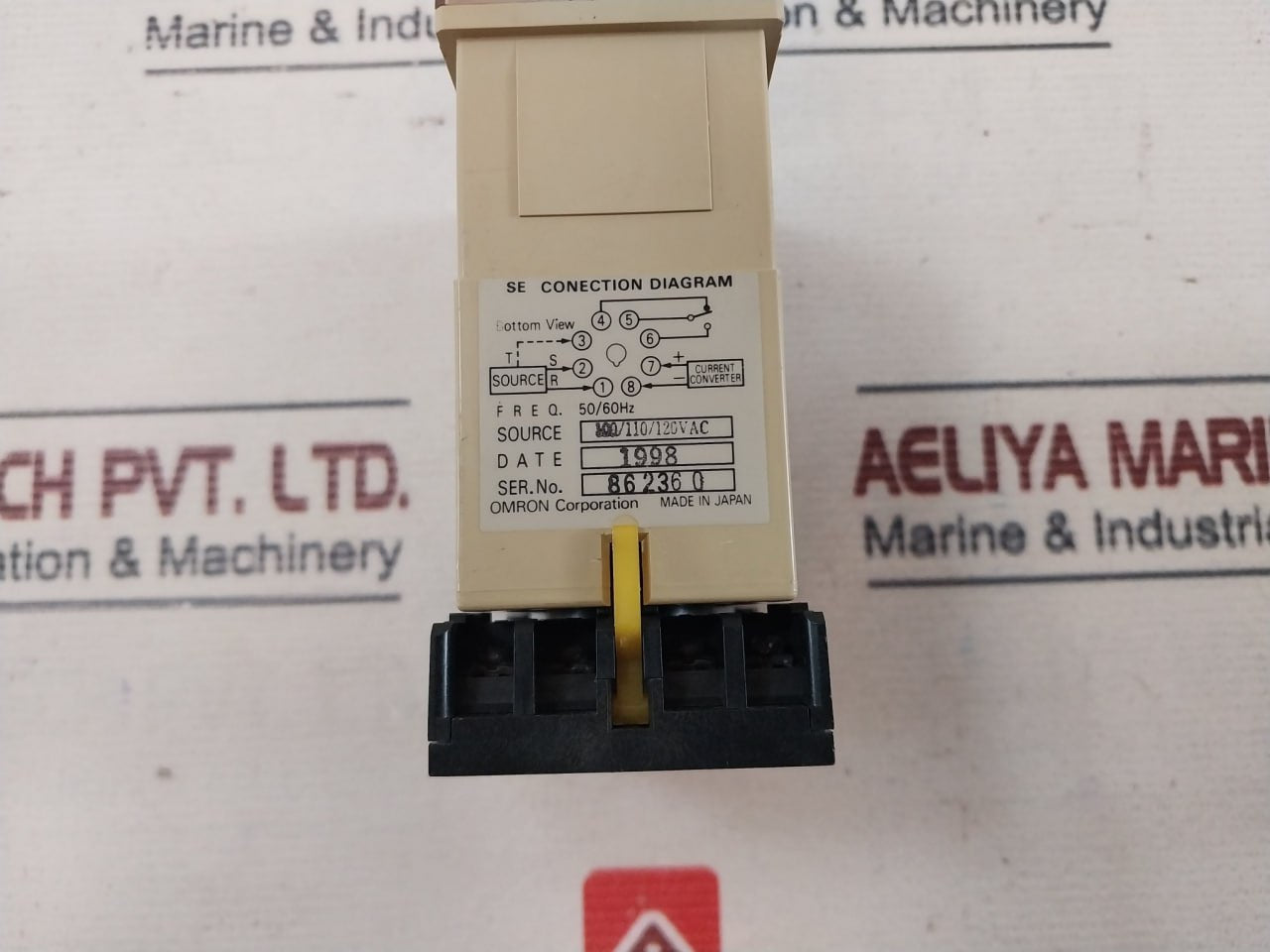 Omron SE-KP1N Motor Relay 1-10 Sec 4-10 X 0.5 A