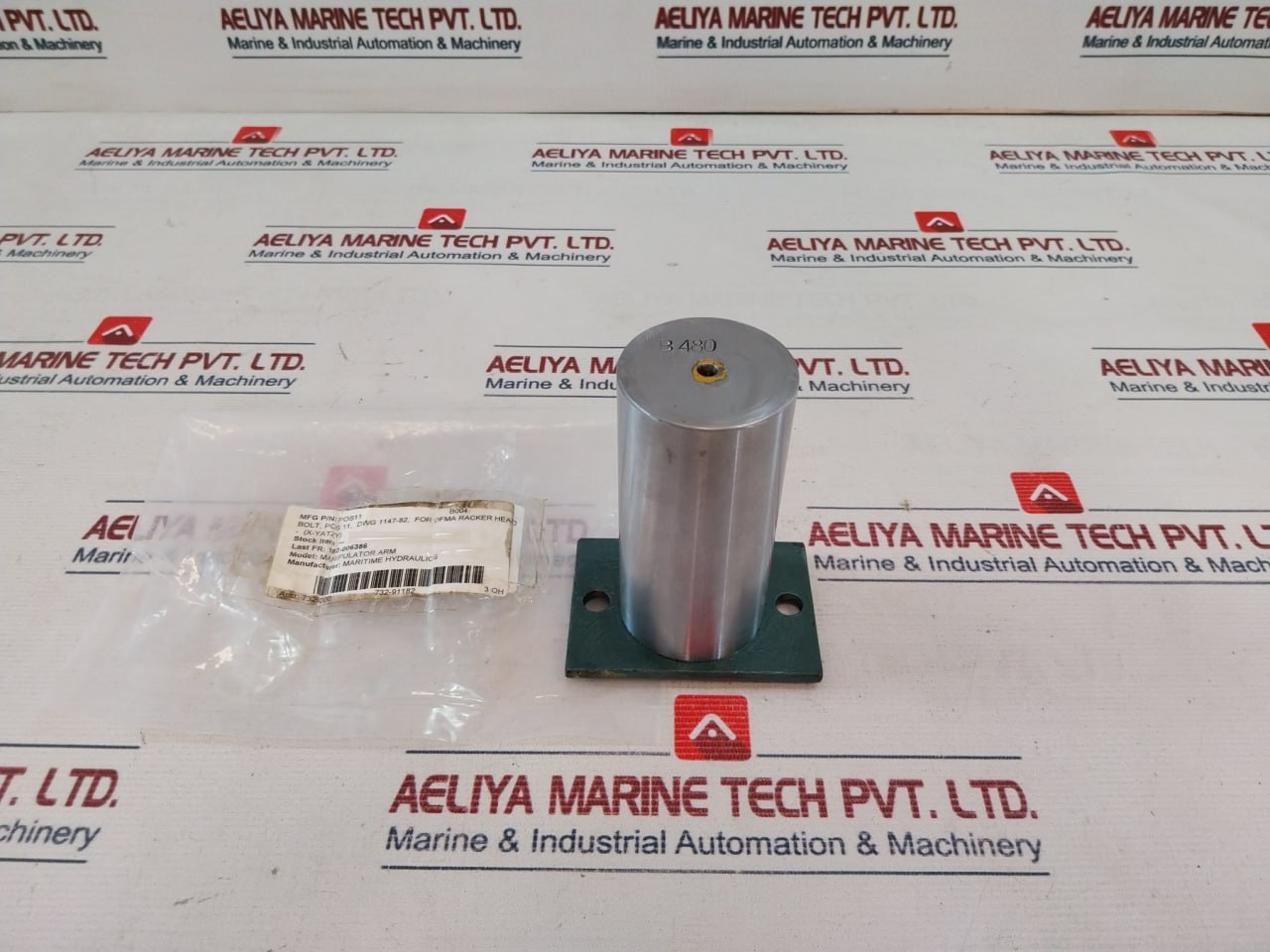 Maritime Hydraulics Manipulator Arm Dwg 1147-82 Pos11 Bolt For Dfma Racker Head