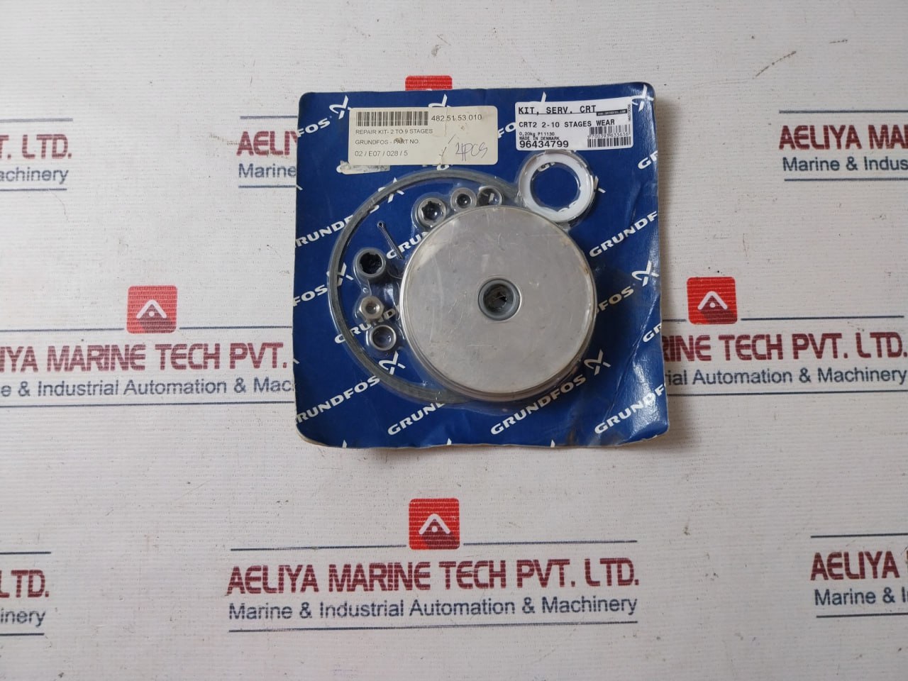 Grundfos 96434799 Crt2 2-10 Stages Wear Service Kit