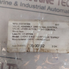 Continental Hydraulics Vmd03m-3f-g-10-b-y1179 Directional Control Valve,*265462*