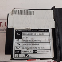 Jumo Dtron 04.1 Temperature Controller 93-263vac, 48-63hz, 8va