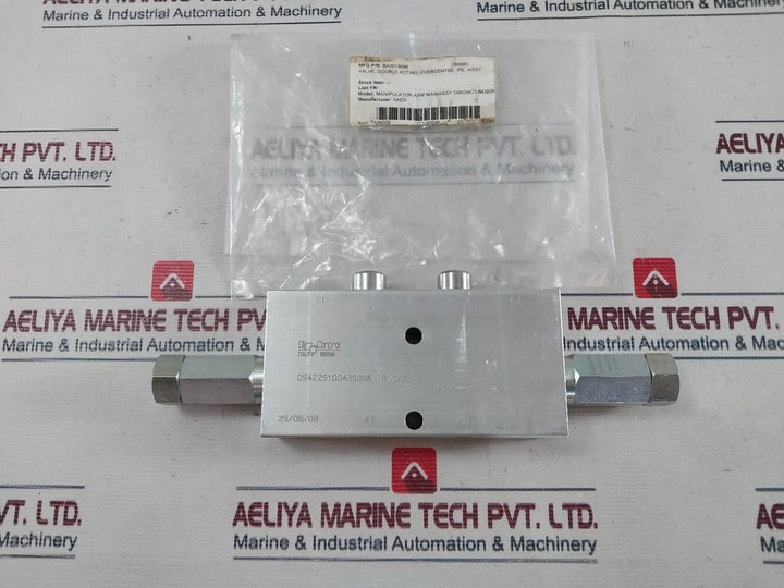 Oil Control 05422510043500a Double Acting Overcentre Valve
