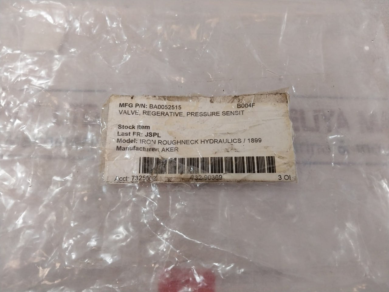 Rexroth Oil Control 05422503043500a Pressure Sensit Regerative Valve