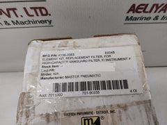 Master Pneumatic K106-33E5 Filter Element Kit For High-capacity Vanguard