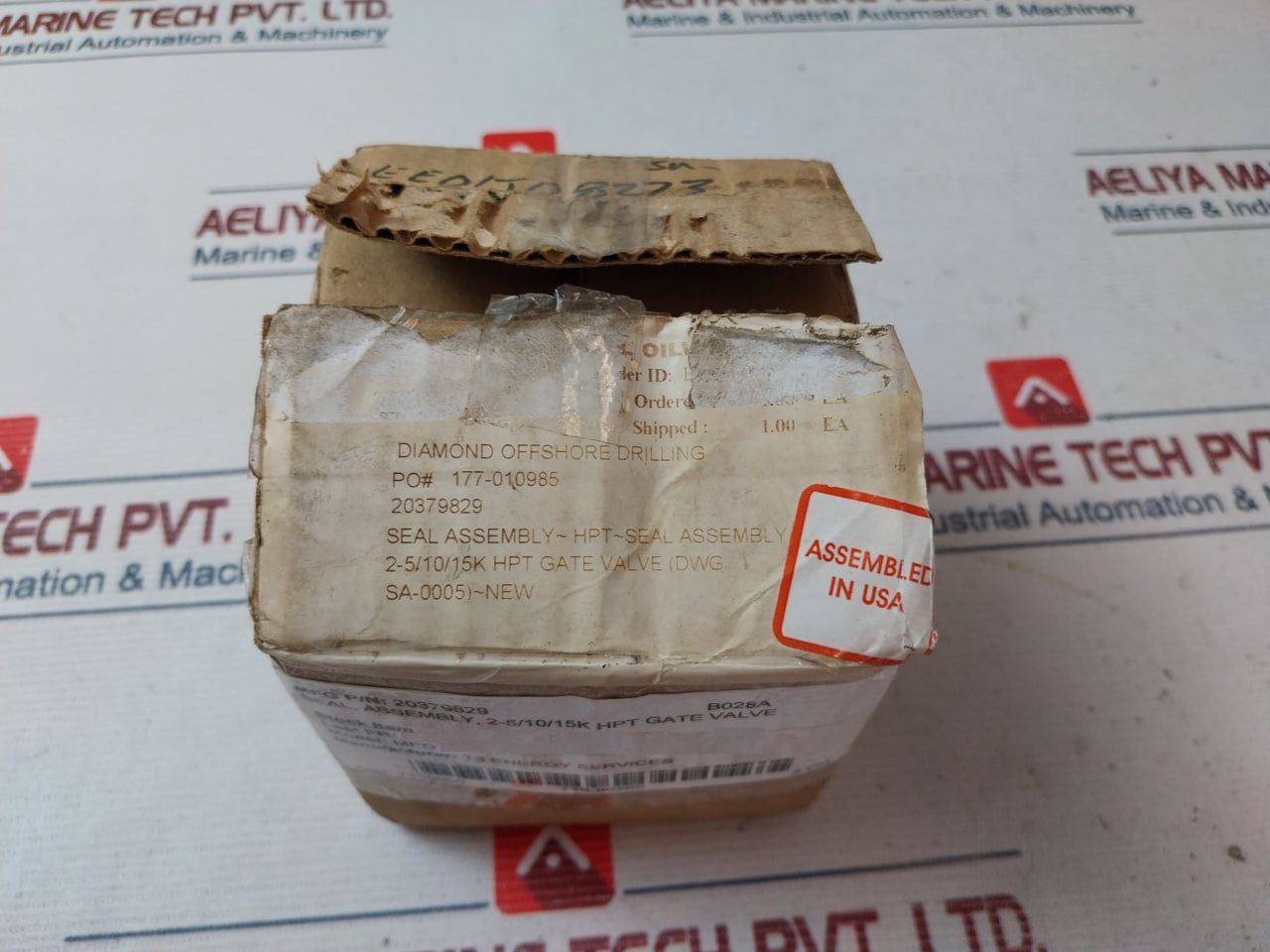 T3 Energy Pa-0193 Mpd Hpt Gate Valve Seal Assembly 20379829