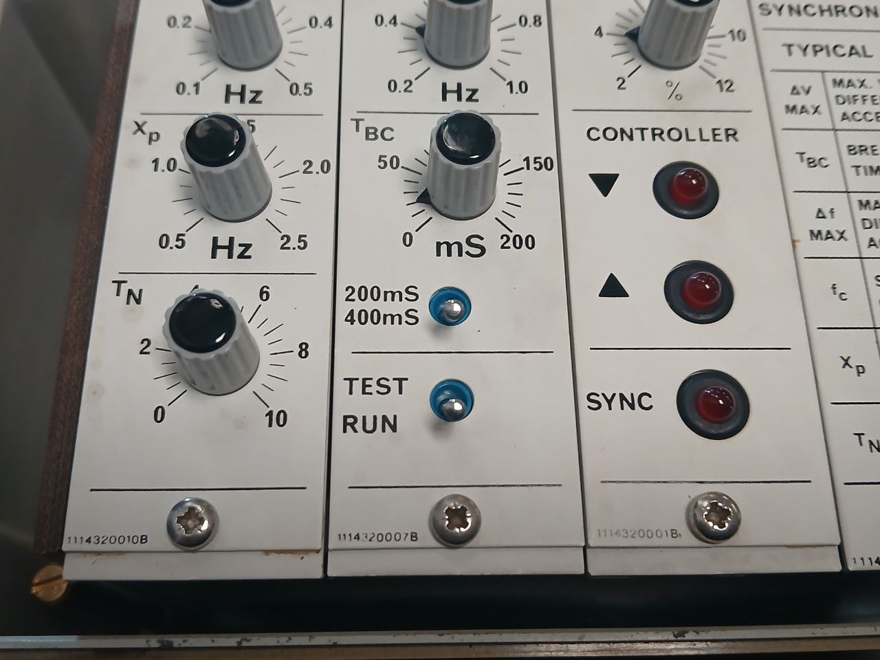 Deif 1114320007B Full-auto Synchronising Relay 200451.10