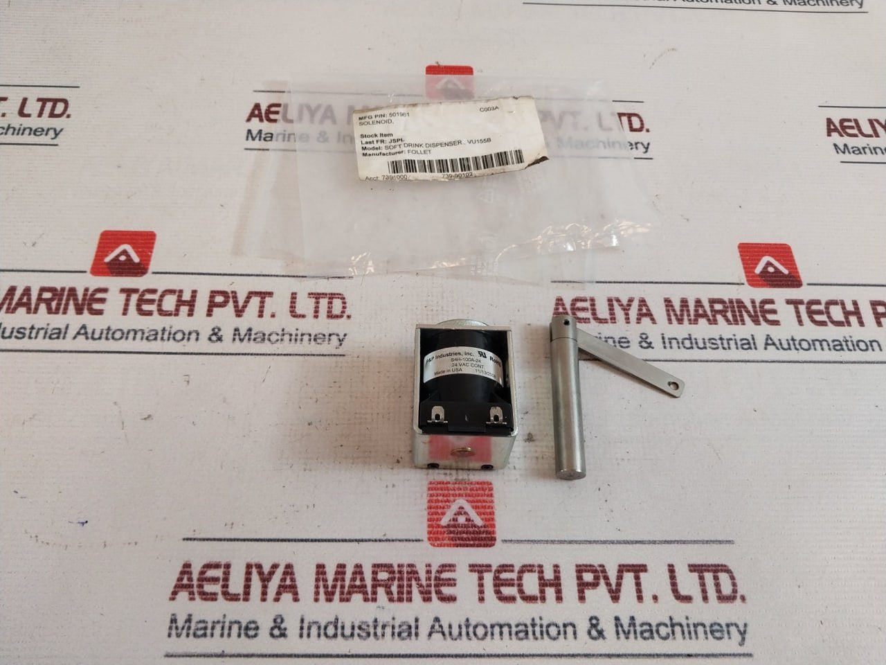 P&P S4H-100A-24 Solenoid Soft Drink Dispenser Vu155B 5101961