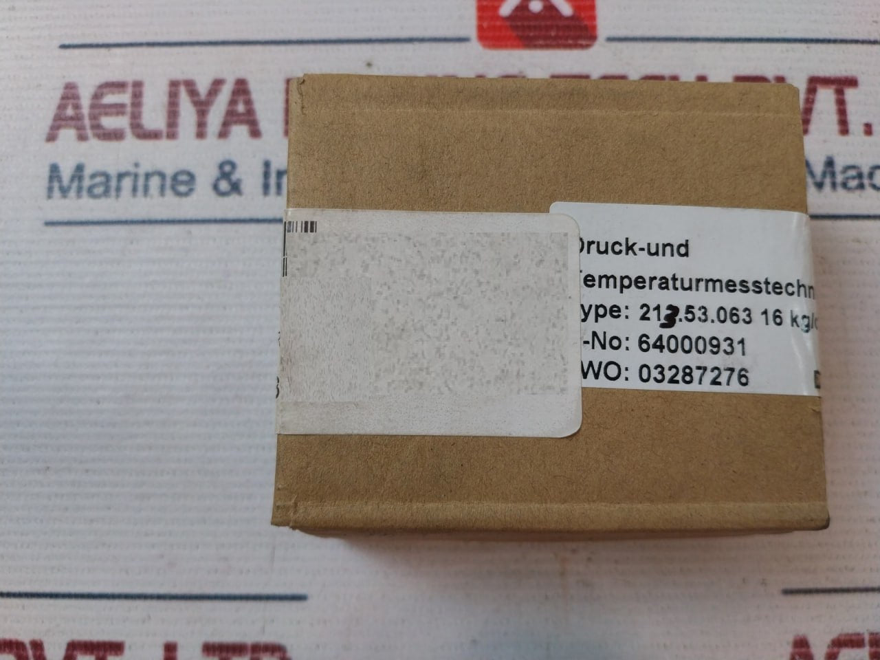 Wika 213.53.063 Pressure Gauge 16 Kg/Cm2/Psi 1/4 Npt