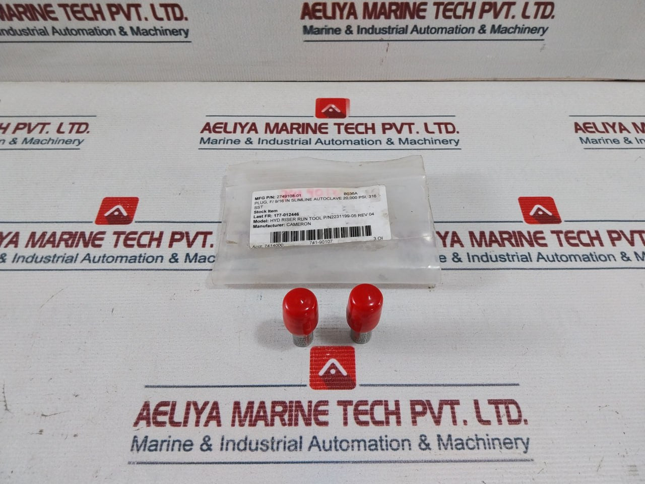 Autoclave Cpx90 Autoclave Connection 316 Sst Plug 2749108-01