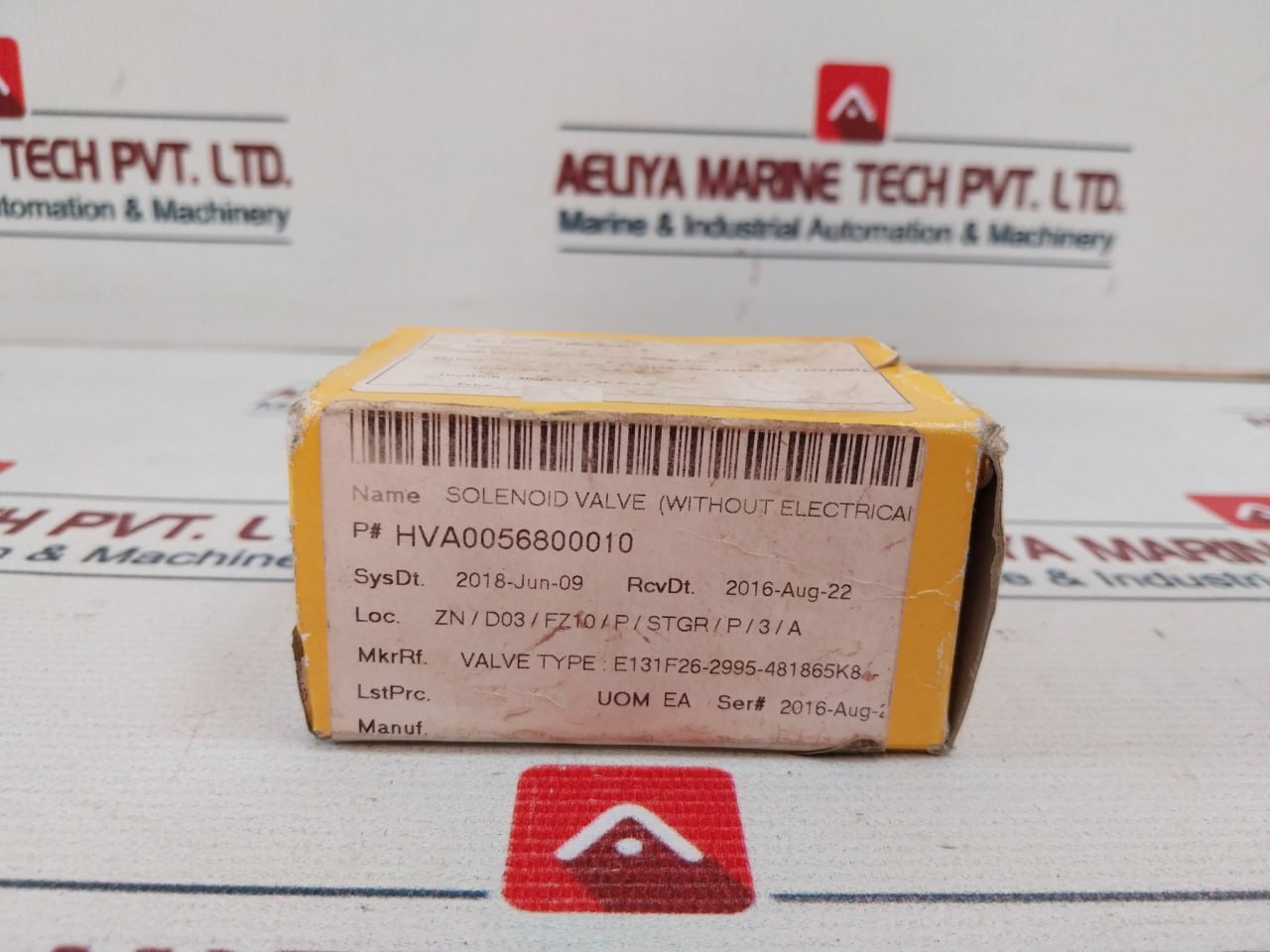 Parker E131F26 Fluid Power Solenoid Valve 115V