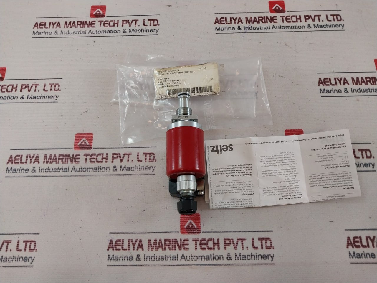 Eugen Seitz 118.195.024L Directional Valve With Magnetic Coil Ba0056702