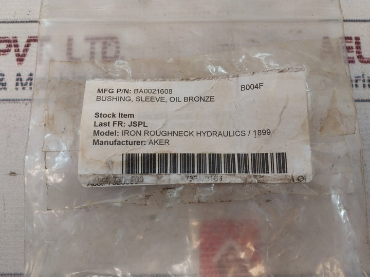 Aker Ba0021608 Bushing Sleeve Oil Bronze