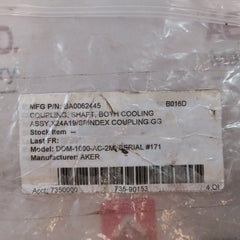 Aker Ddm-1000-ac-2M Shaft Coupling Ba0062445