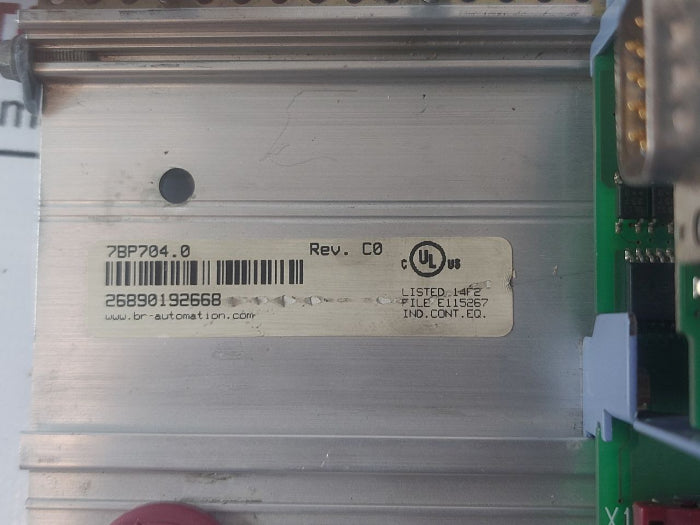 B&r Automation Cp470 Analog Interface Rev.e0 47140173326 24vdc 0.5a