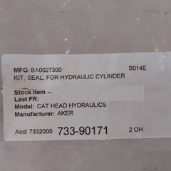 Kastas 90-105-12 Seal Kit For Hydraulic Cylinder 20 Ba0027300 4500798415