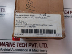 Norgren 9600210-4220-d Solenoid Valve Kema 98 Atex 4452X