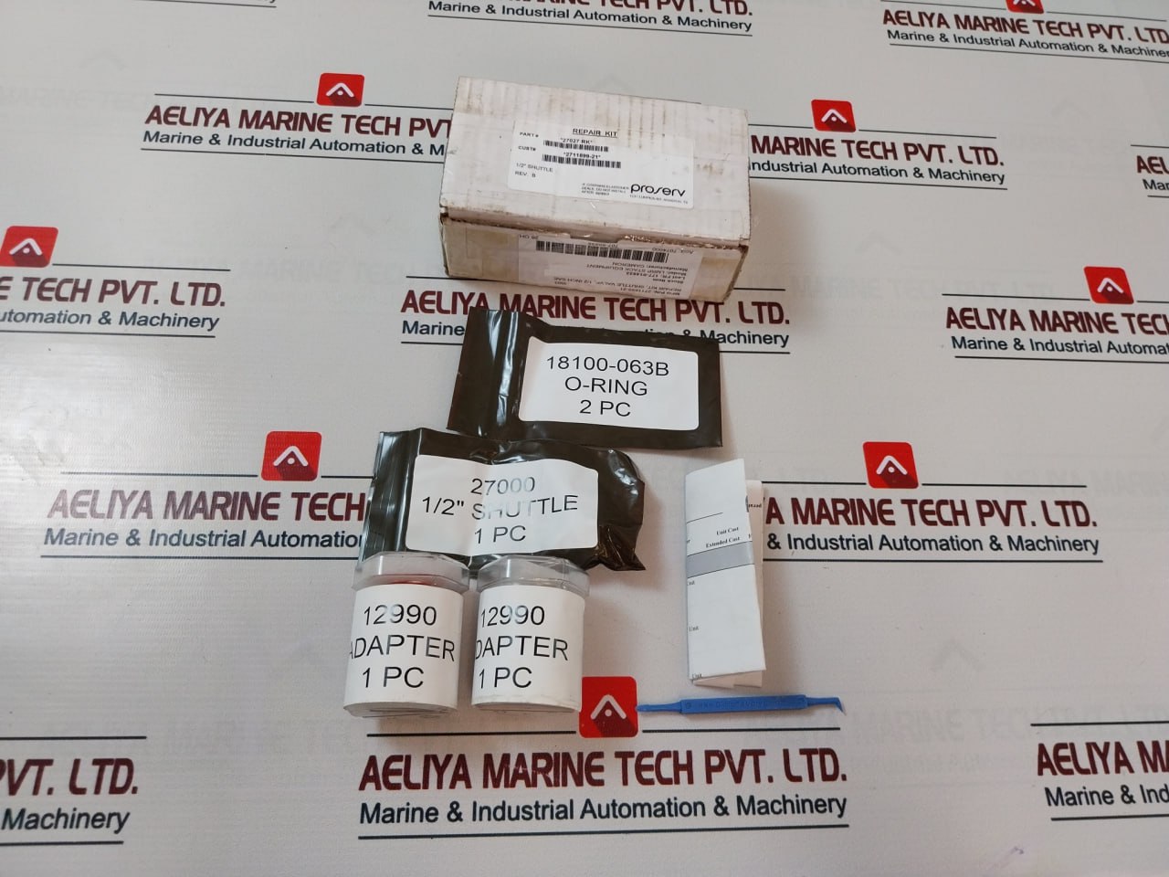 Proserv 18100-063B Gilmore Valve 1/2" Shuttle Repair Kit