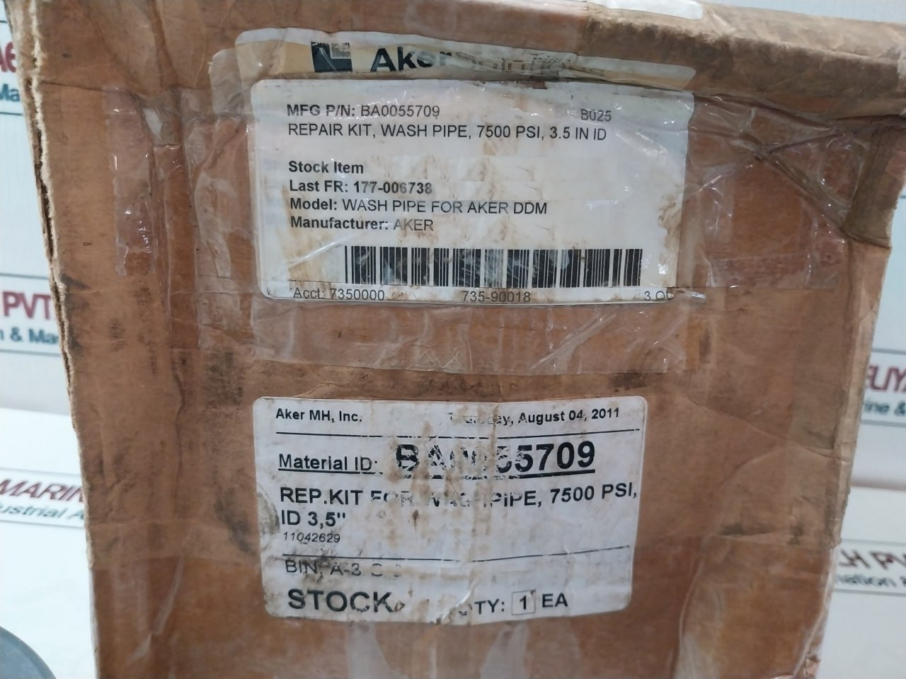 Aker Repair Kit For Wash Pipe Ba0055709 B025 7350000 735-90018 3 Oh