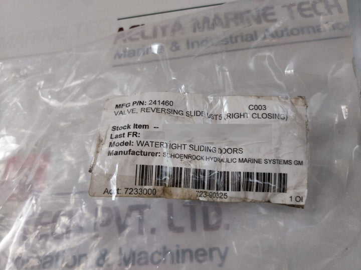 Hawe Hydraulik Sk5703/1 Sd Watertight Sliding Door Valve Reversing Slide Ust5