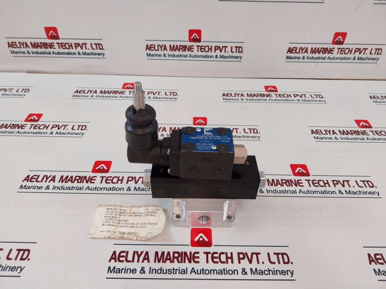 Continental Hydraulics Vmd03M-3F-g-10-b-y1179 Directional Control Valve