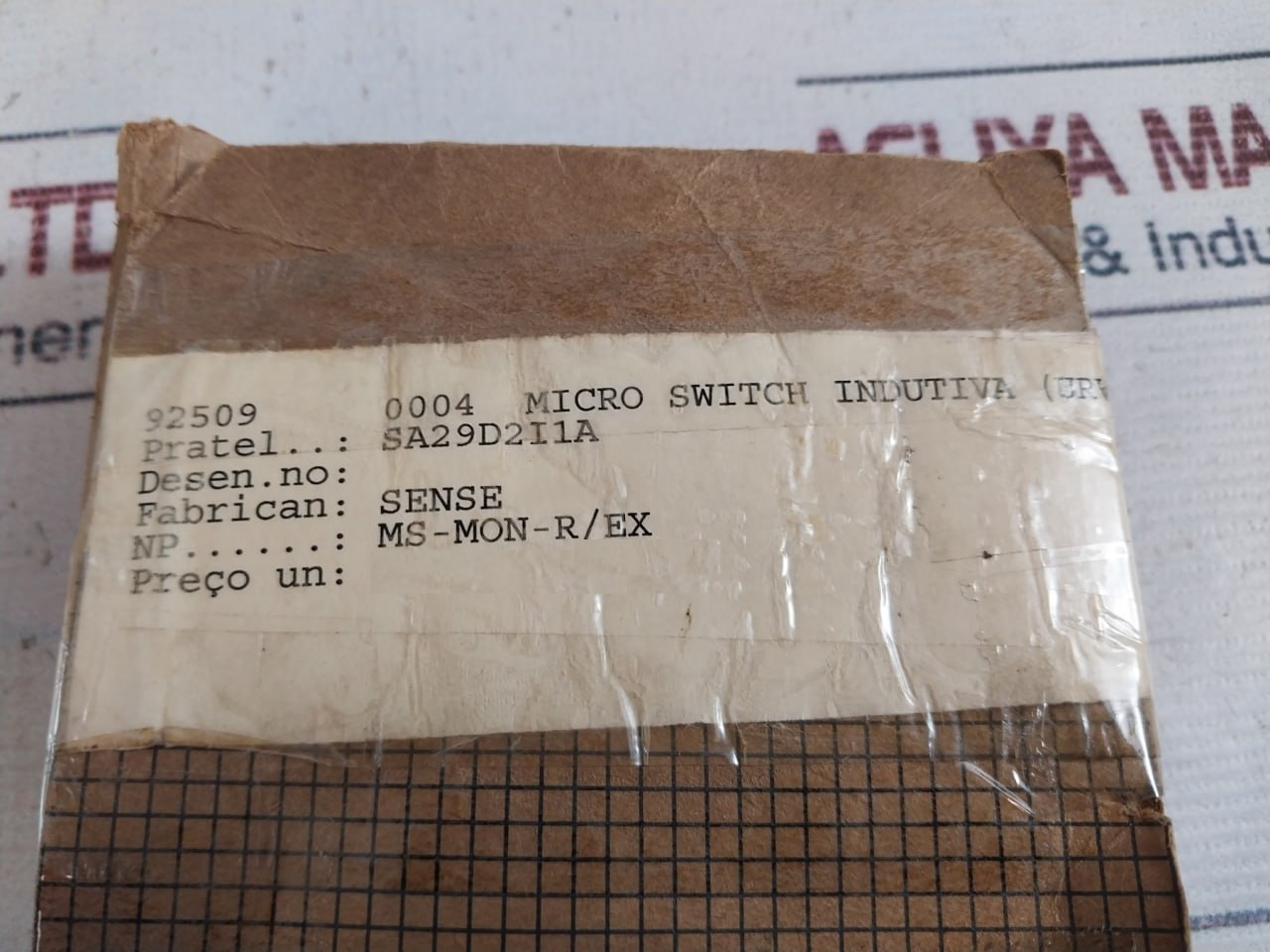 Sense Ps8-18gm50-n Inductive Sensor Micro Switch