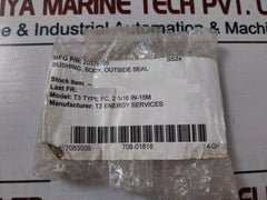T3 Energy 20378765 Bonnet Gasket Bushing Body T3 Type FC, 2 1/16 IN-15M