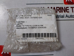 T3 Energy 20378765 Bonnet Gasket Bushing Body T3 Type Fc, 2 1/16 In-15M Ss24