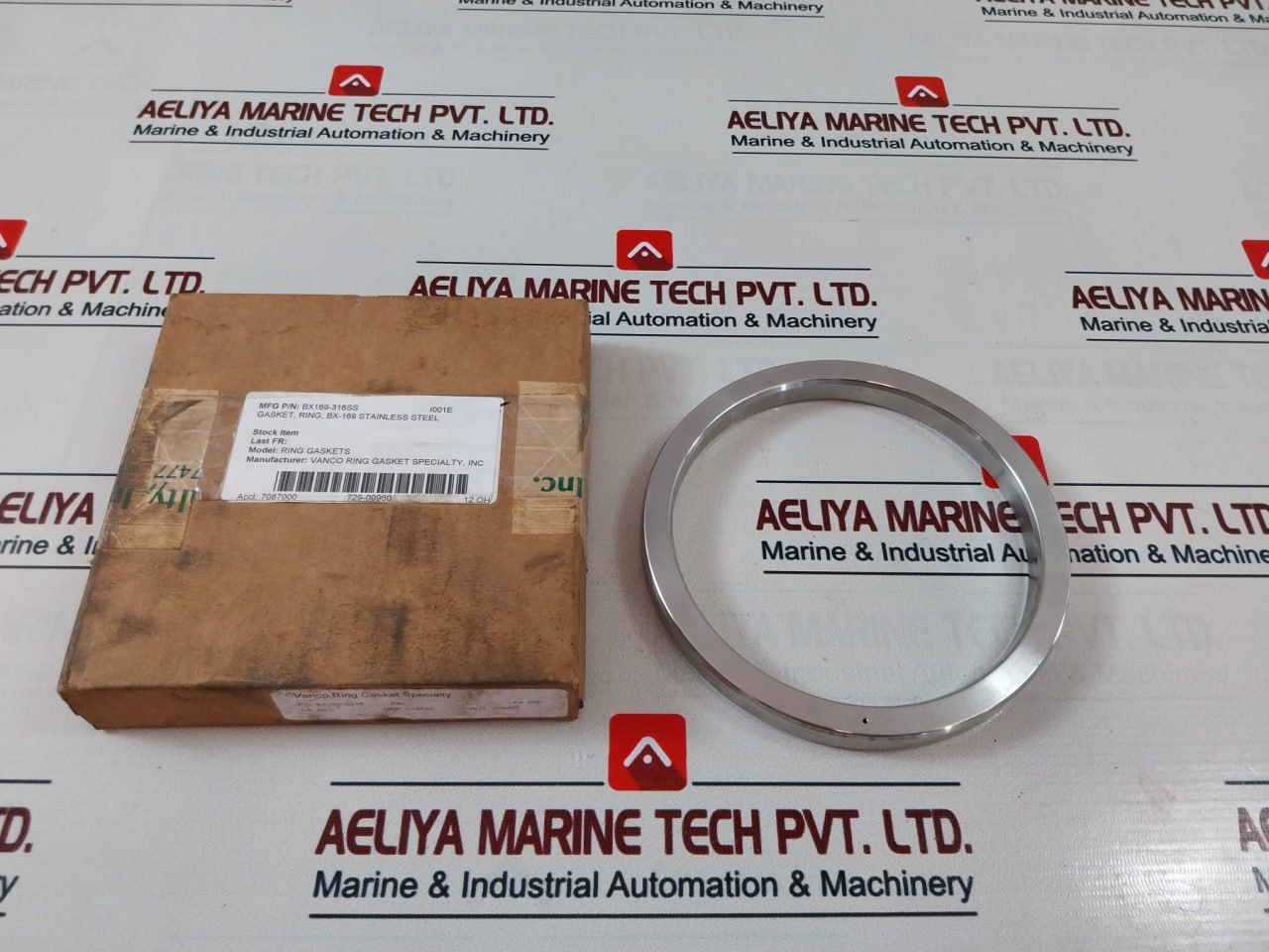 Vanco 6A0003 BX169-S316-4 Gasket Ring BX-169 Stainless Steel BX169-316SS