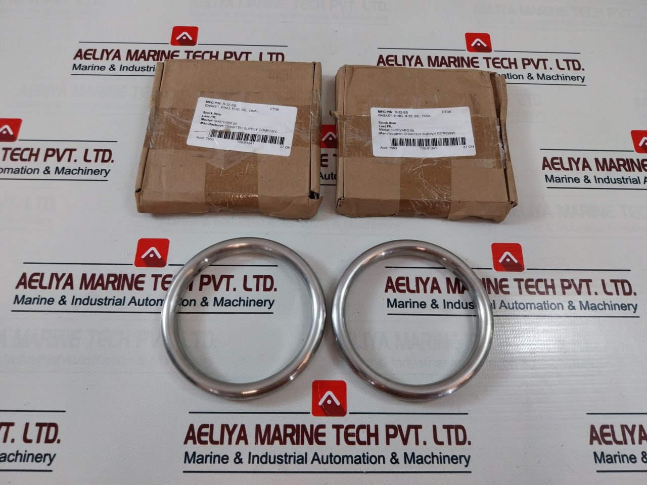 Charter Supply R-32-ss Oval Gasket Ring