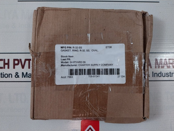Charter Supply R-32-ss Oval Gasket Ring