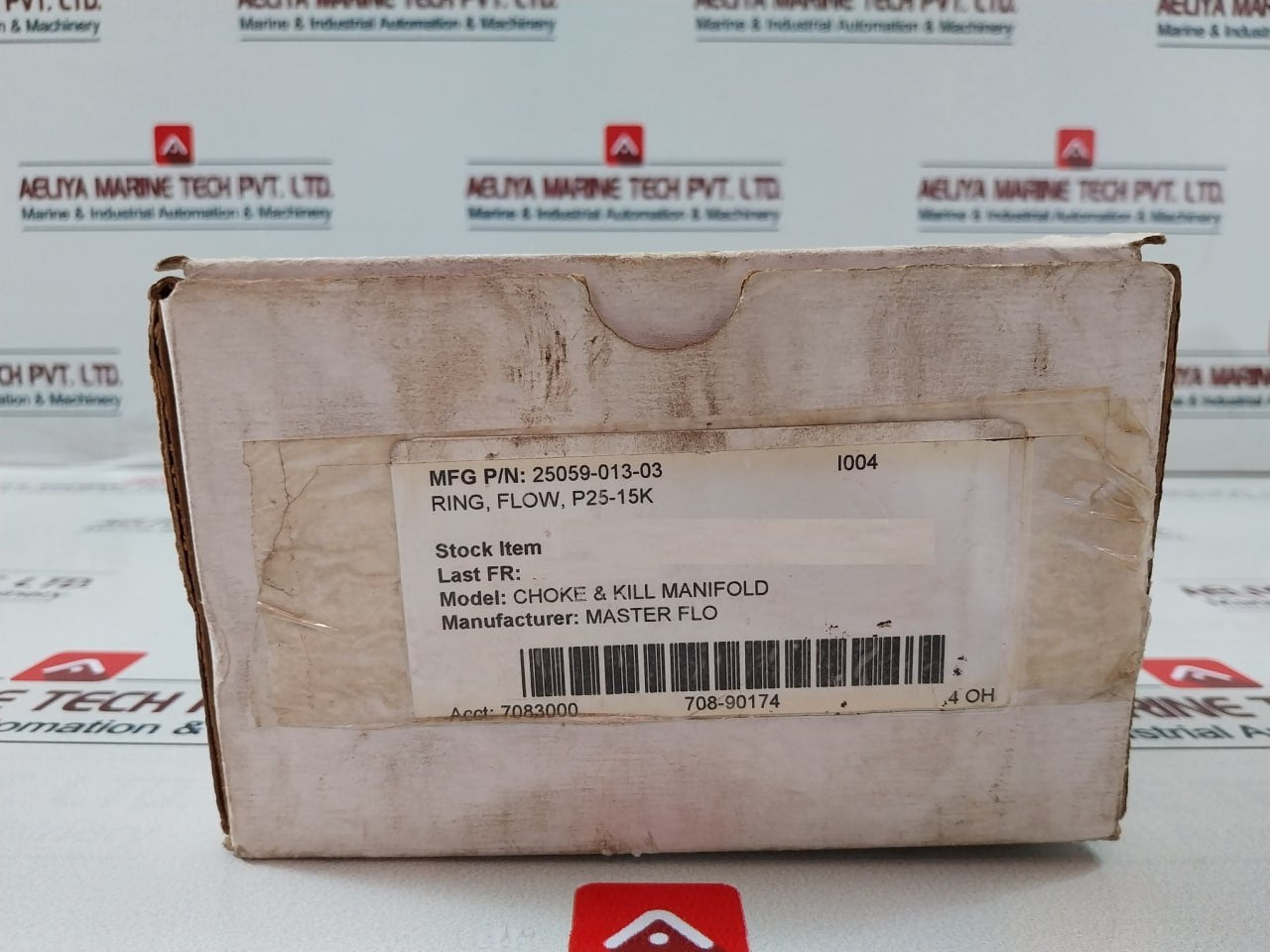 Master Flo 25059-013-03 Ring Flow Choke Valve P25-15K