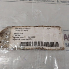 Bosch Rexroth R901269668 3/2 Way Hydraulic Valve 800Ma 24Vdc Ip66