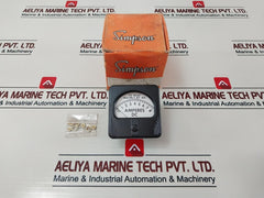 Simpson M-10485-5 Panel Meter 0-8 Dc Amperes