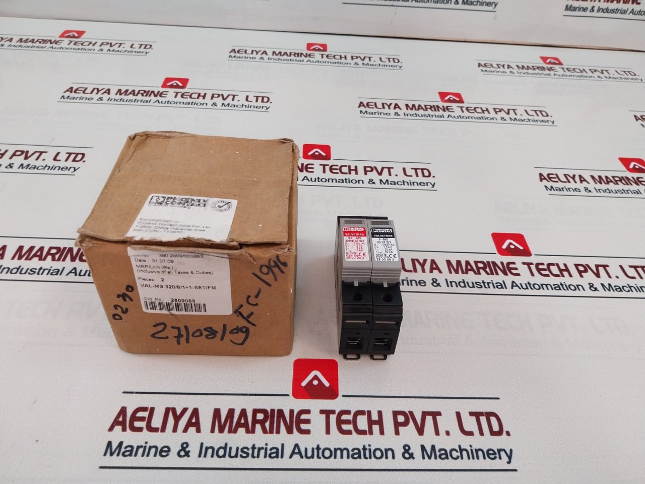 Phoenix Contact Val-ms Be/Fm Surge Protection Device With Base