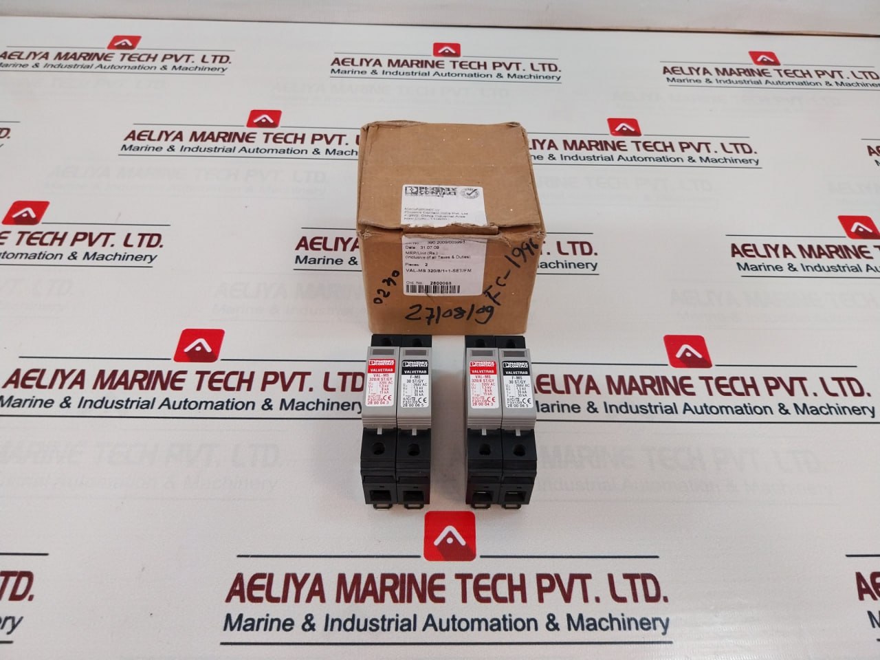 Phoenix Contact Val-ms Be/Fm Surge Protection Device With Base