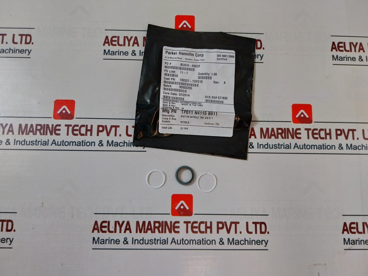 Oceaneering 100755-rk Spm Normally-closed 0.5In 3K Valve Repair Kit