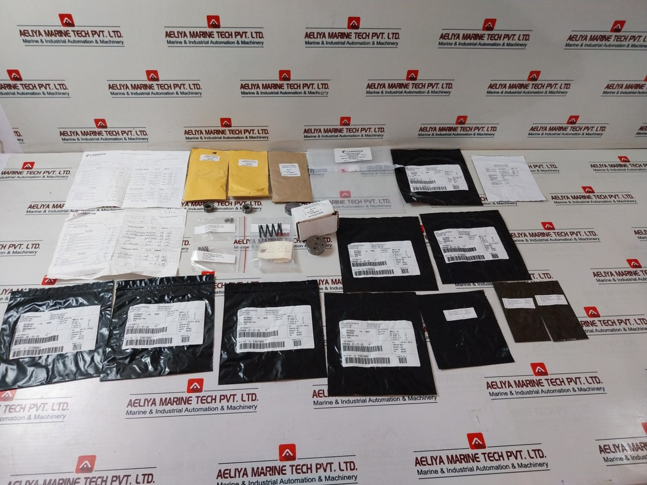 CAMERON 2185018-00-49 Drg Valve Seal Plate & Seal Ring Kit